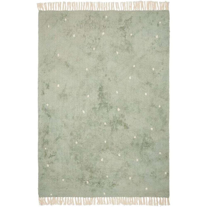 Alfombra Little Dutch Dot menta pura 120x170cm