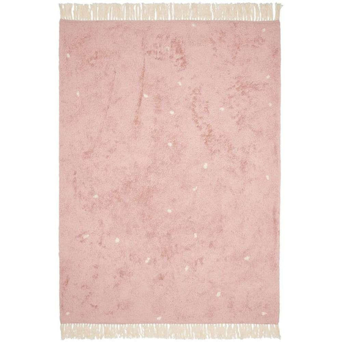 Little Dutch Rug 120x170cm Dot Pure Pink