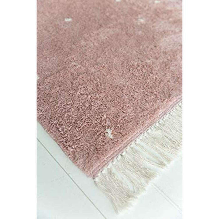 Little Dutch Rug 120x170cm Dot Pure Pink