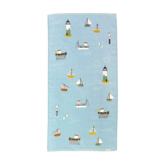 Little Dutch Sailors Bay Beach Towel