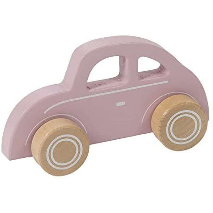 Little Dutch Pink Wooden Car