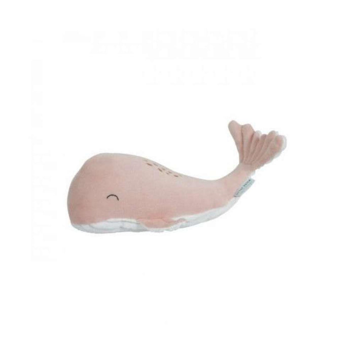 Peluche ballena pequeña Pink Ocean de Little Dutch