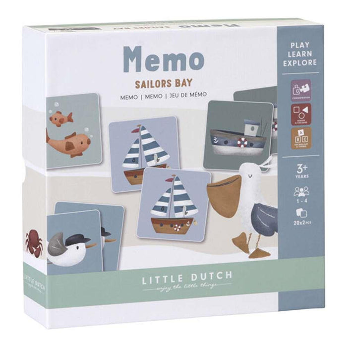 Little Dutch Sailors Bay Memory Game 40 Pieces