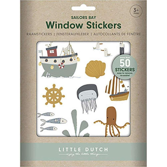 Little Dutch 50 Sailors Bay Glass Stickers