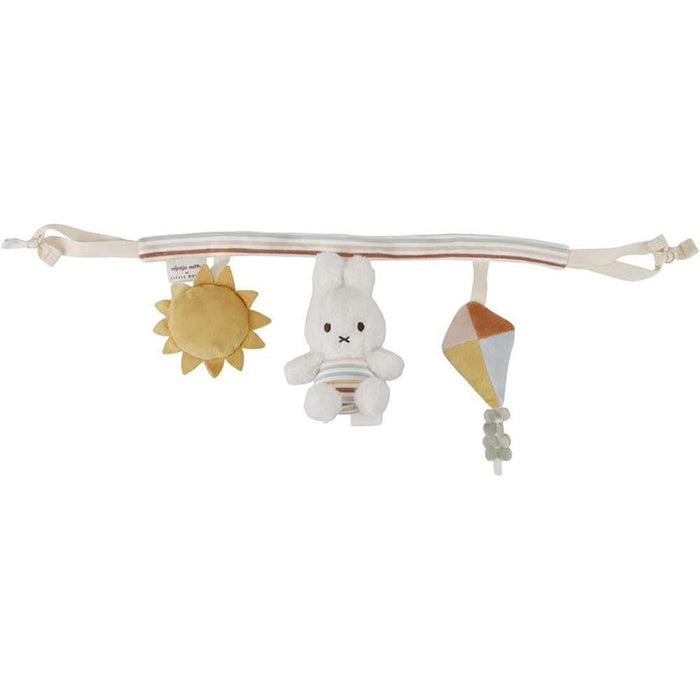 Cadena de juguete para coche con corona de Miffy de Little Dutch