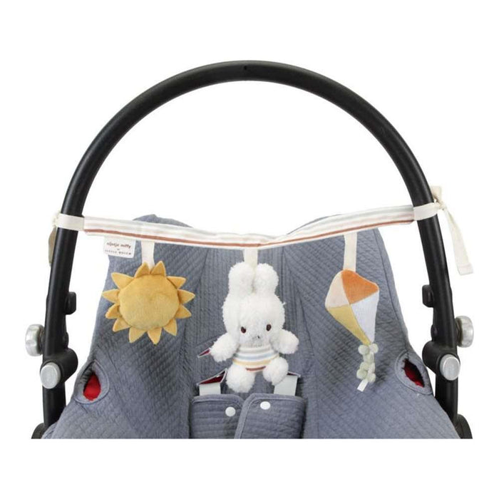 Cadena de juguete para coche con corona de Miffy de Little Dutch