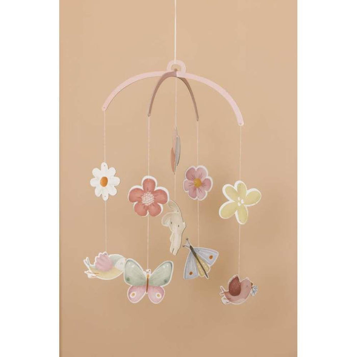 Little Dutch Mobile Flowers and Butterflies Card