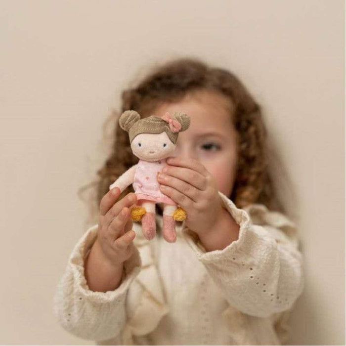 Little Dutch Peluche Boneca de Pano Rosa 10cm