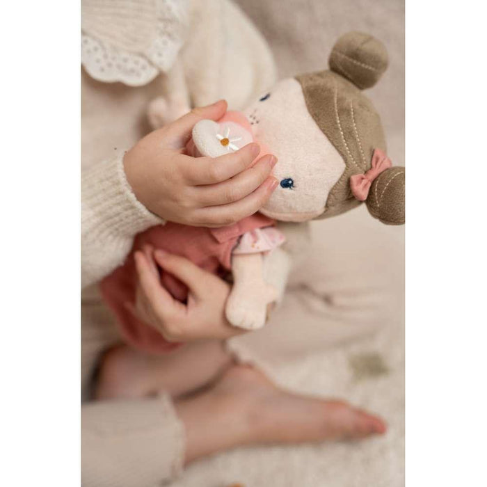 Muñeco de Tela Little Dutch Plush Baby Rosa y Capazo