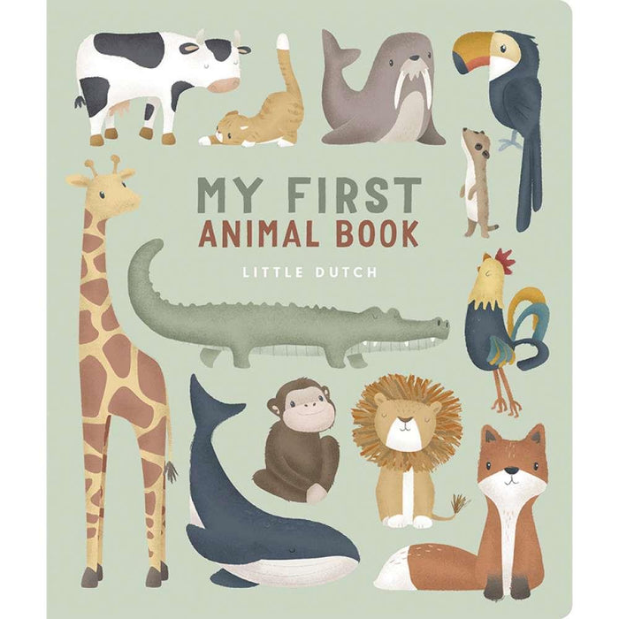 Little Dutch Livro My First Animal Book em Inglês