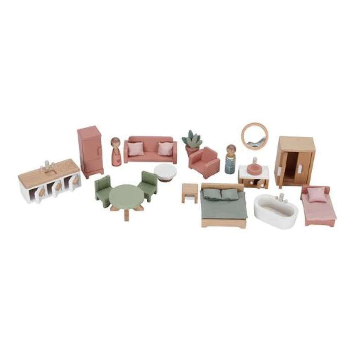 Pink Wooden Dollhouse