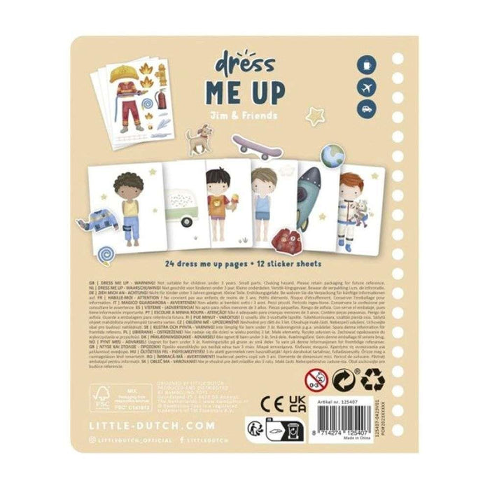 Livro Dress Me Up Jim & Friends