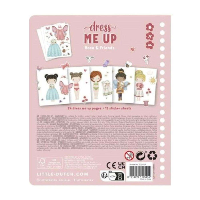 Livro Dress Me Up Rosa & Friends