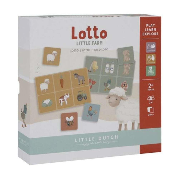 Juego Loto Little Farm 28 Piezas