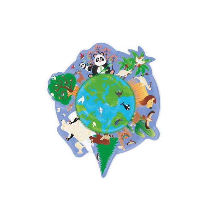 Puzzle Contour O Mundo 45 Peças