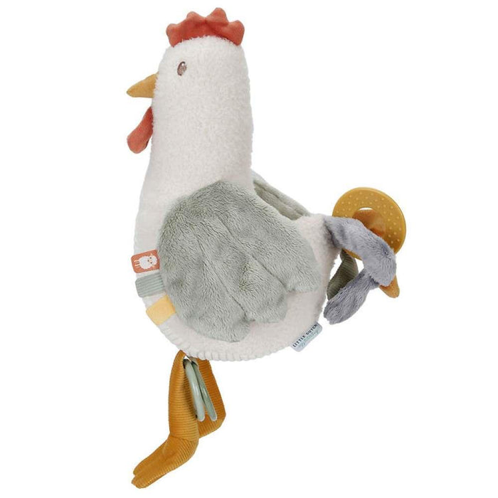 Peluche de Atividade Galinha Little Farm