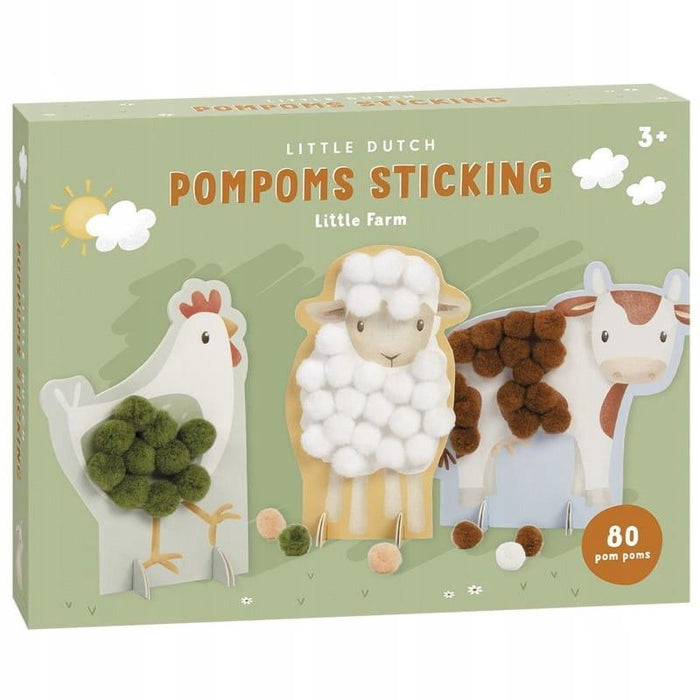 Pompom Craft Kit Little Farm