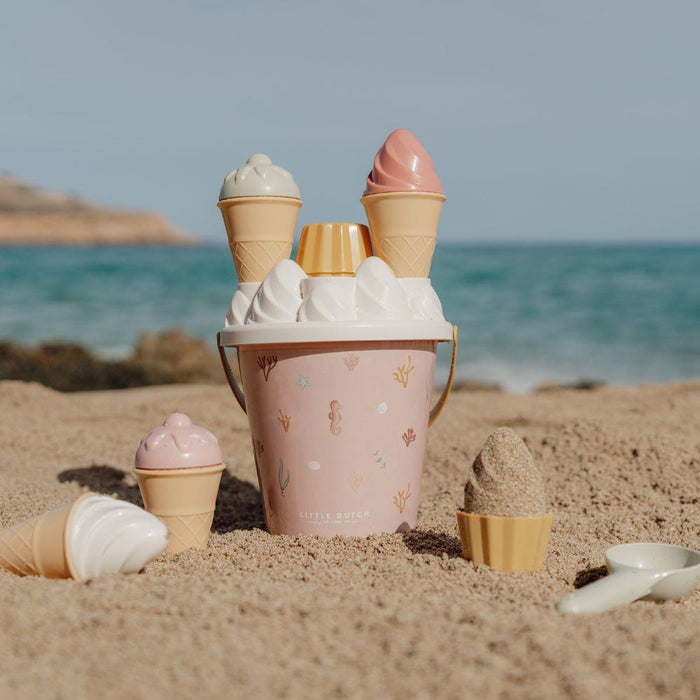 Ice Cream Ocean Dreams Pink Beach Set