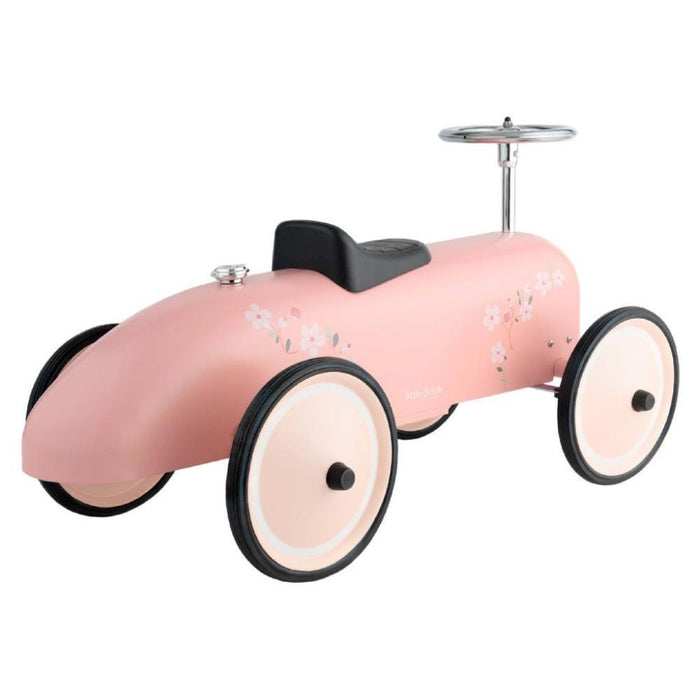 Carro em Metal "Ride-On" Rosa