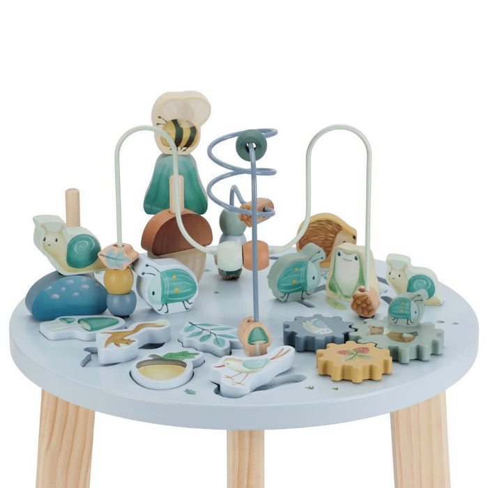 Mesa de Atividades em Madeira Forest Friends