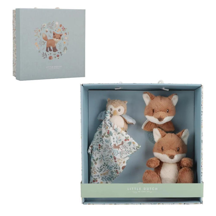 Gift Box Raposa com 3 Peças Forest Friends