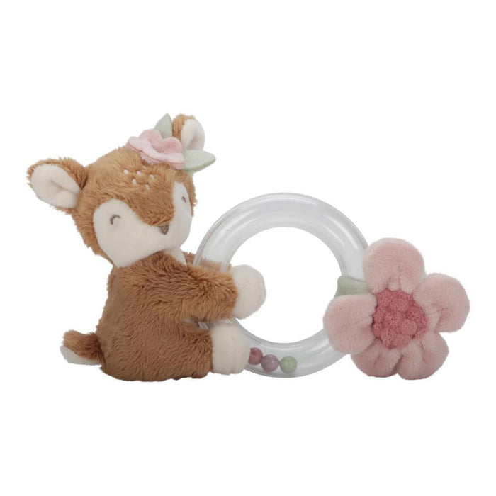 Anel Roca com Veado de Peluche Fairy Garden