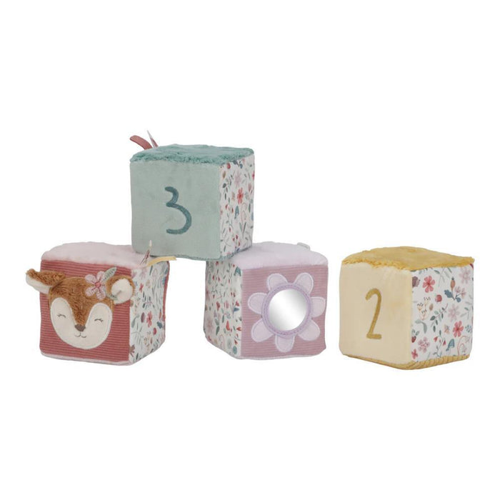 4 Cubos Soft de Atividades Fairy Garden