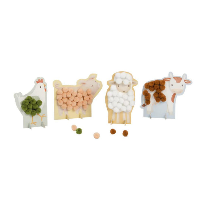 Criar Cartões com Pompons Little Dutch Little Farm