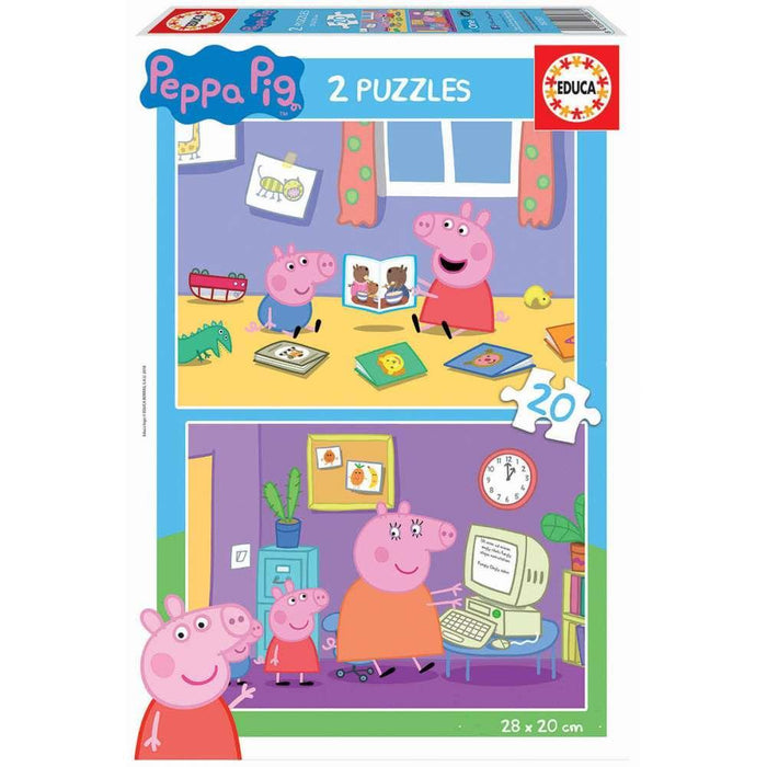 Educa Puzzle Peppa Pig 2x20 Peças