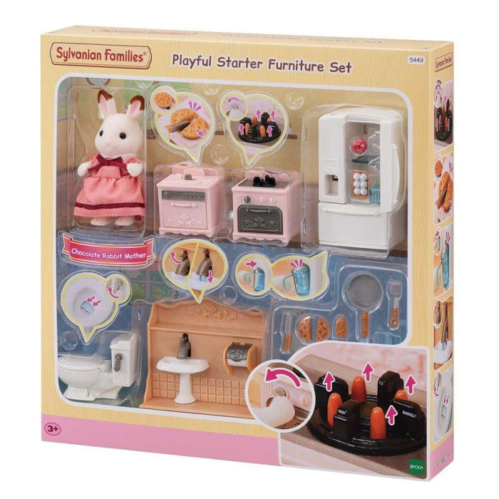 Juego de accesorios para el hogar de Sylvanian Families con mamá