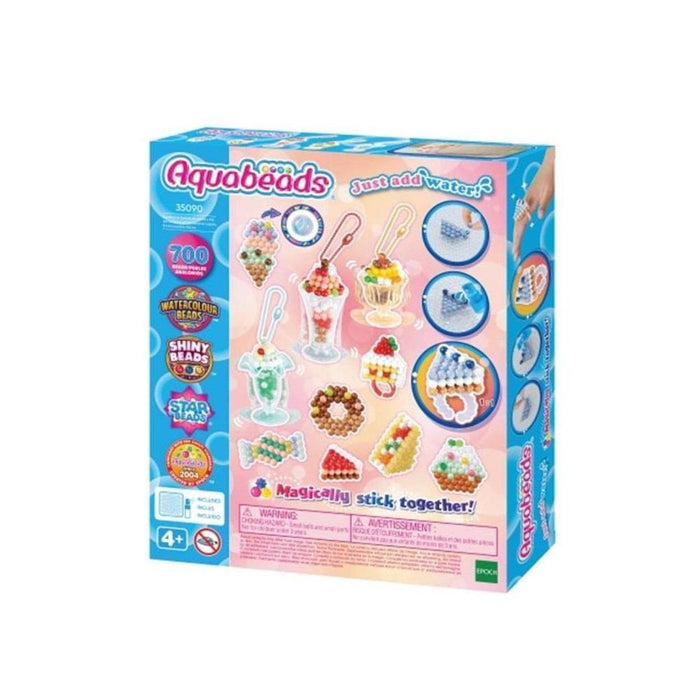 Conjunto para Criação de Acessórios Aquabeads com Gelados e Doces