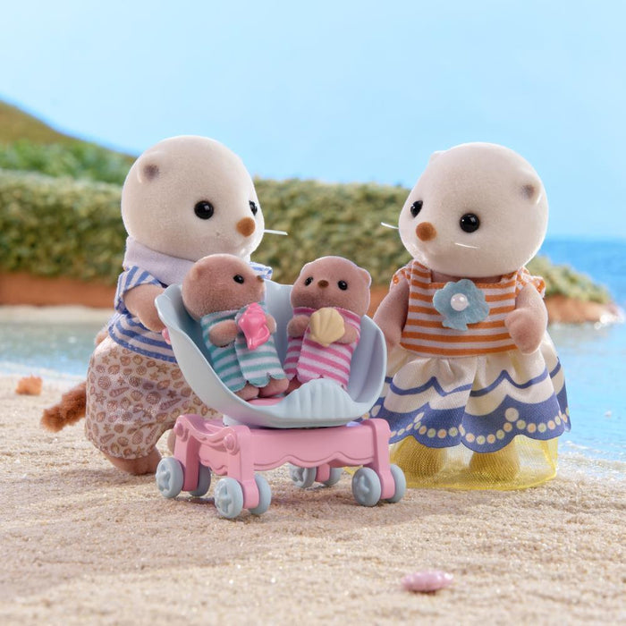 Sylvanian Families Família de Lontras Marinhas