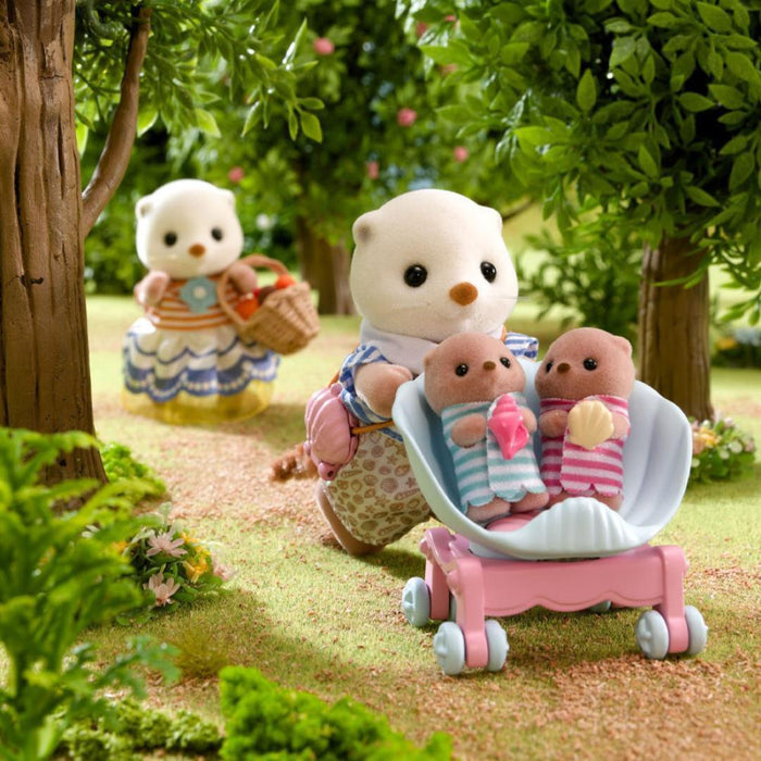 Sylvanian Families Família de Lontras Marinhas