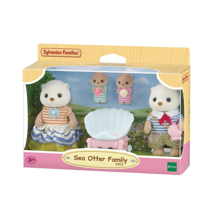 Sylvanian Families Família de Lontras Marinhas