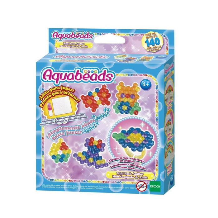 Mini Conjunto Aquabeads Anéis de Jóia