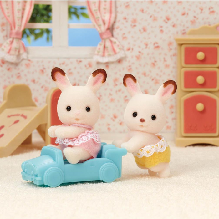 Sylvanian Families Twins Chocolate Rabbit