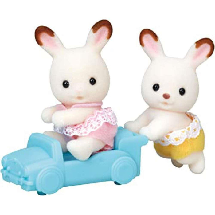 Sylvanian Families Twins Chocolate Rabbit