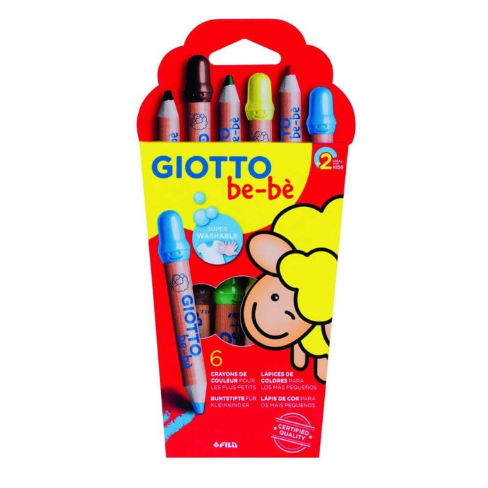Giotto Be Be Colored Pencil 6 Colors
