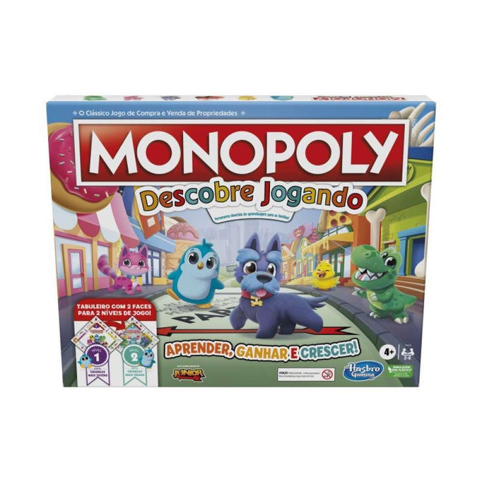 Hasbro Monopoly Júnior Descobre Jogando