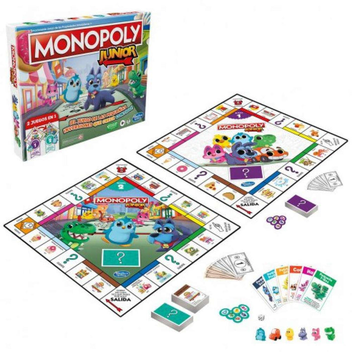 Hasbro Monopoly Junior 2 in 1