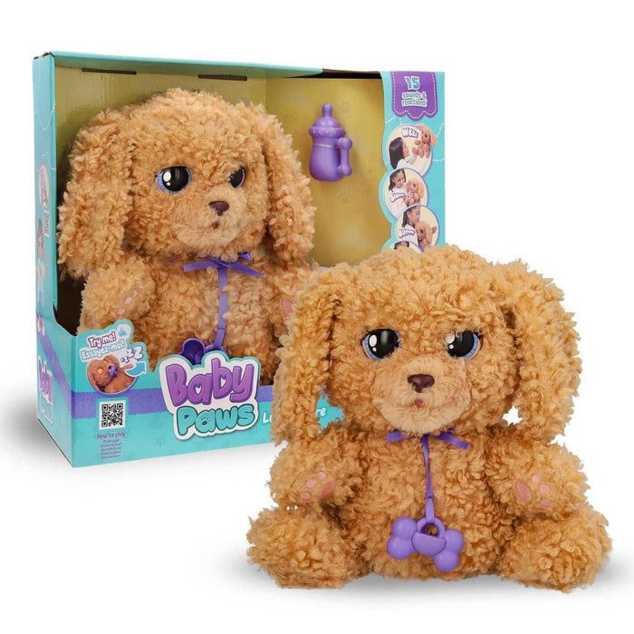 BabyPaws Peluche Interativo Cão Labradoodle