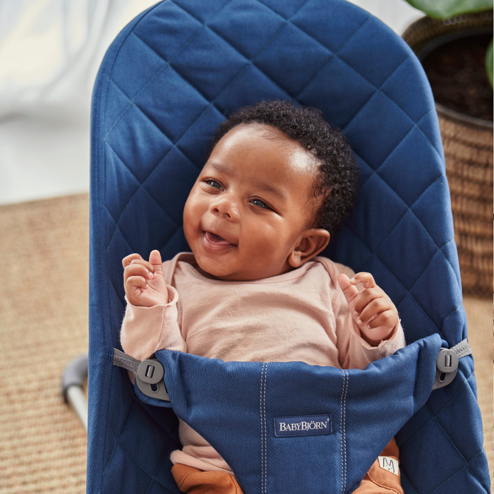 BabyBjorn Bliss Blue Medianoche Lounger