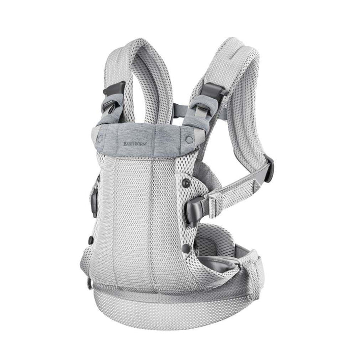 BabyBjorn Harmony Baby Carrier Silver 3D Mesh