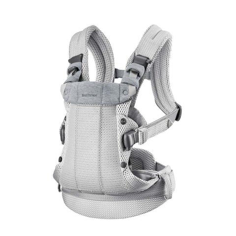 BabyBjorn Marsúpio Harmony Prata 3D Mesh