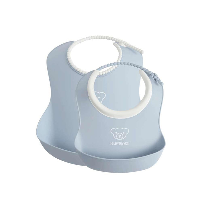 BabyBjorn Conjunto Babetes 2 Tamanhos Azul Pastel