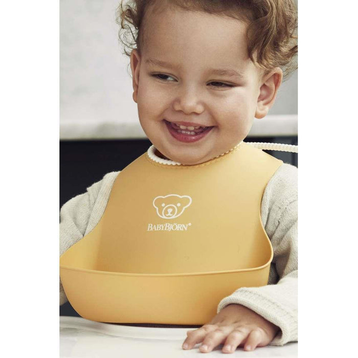 Babybjorn Bib Pastel Yellow/Green 2 Units