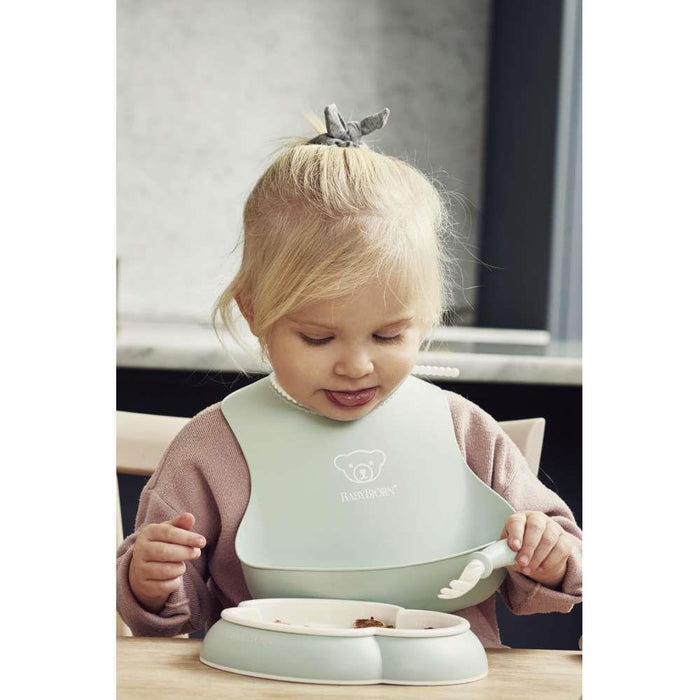 Babybjorn Bib Pastel Yellow/Green 2 Units