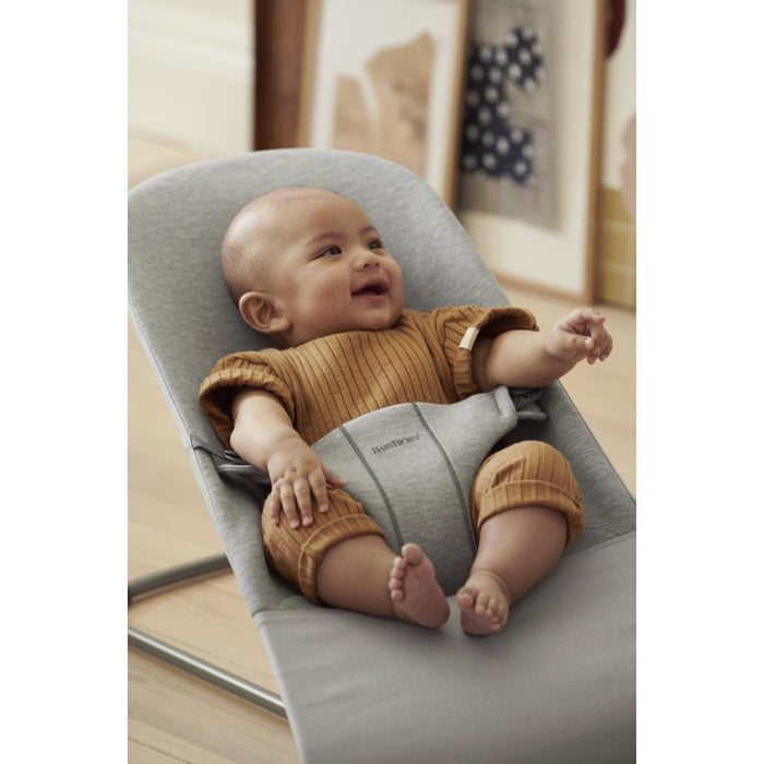 BabyBjorn Lounge Chair Jersey 3D Light Gray