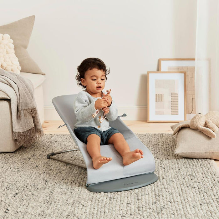 BabyBjorn Lounge Chair Jersey 3D Light Gray