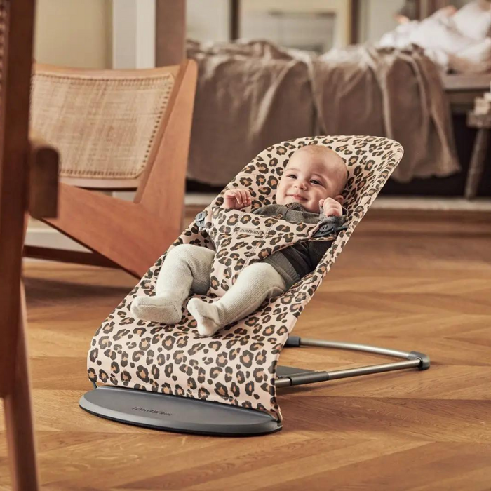 Sillón BabyBjorn Algodón Beige/Leopardo